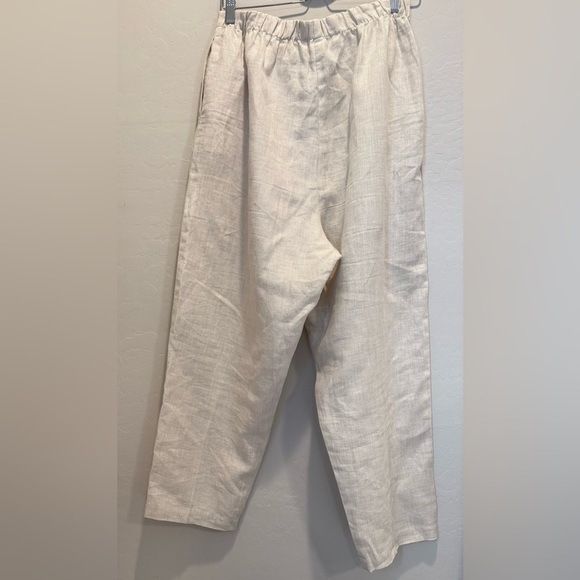 **Tin Lizzie Women’s 100% Linen Pull-On Pants – Size XL** - Picture 2 of 3
